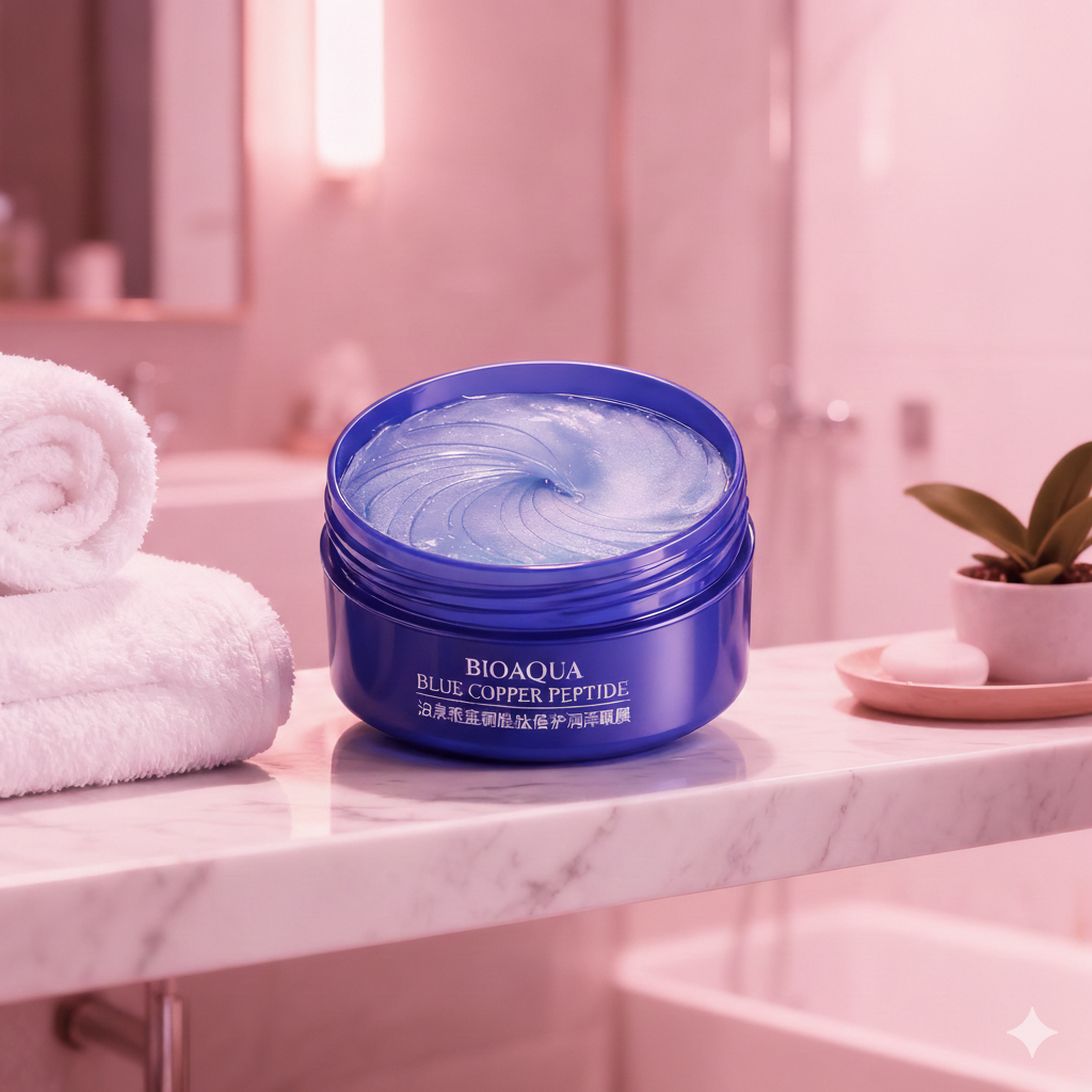 PARCHES DE OJERAS CON PÉPTIDO AZUL