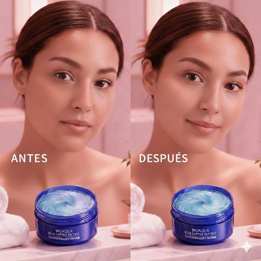 PARCHES DE OJERAS CON PÉPTIDO AZUL